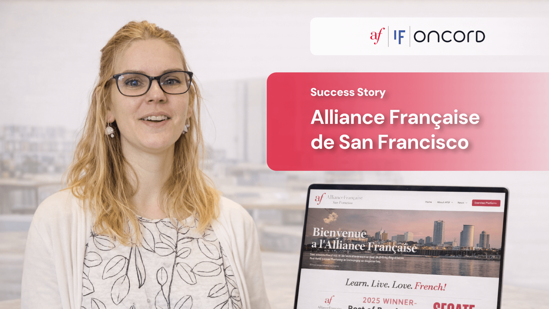 Oncord Success Story: Alliance Française de San Francisco