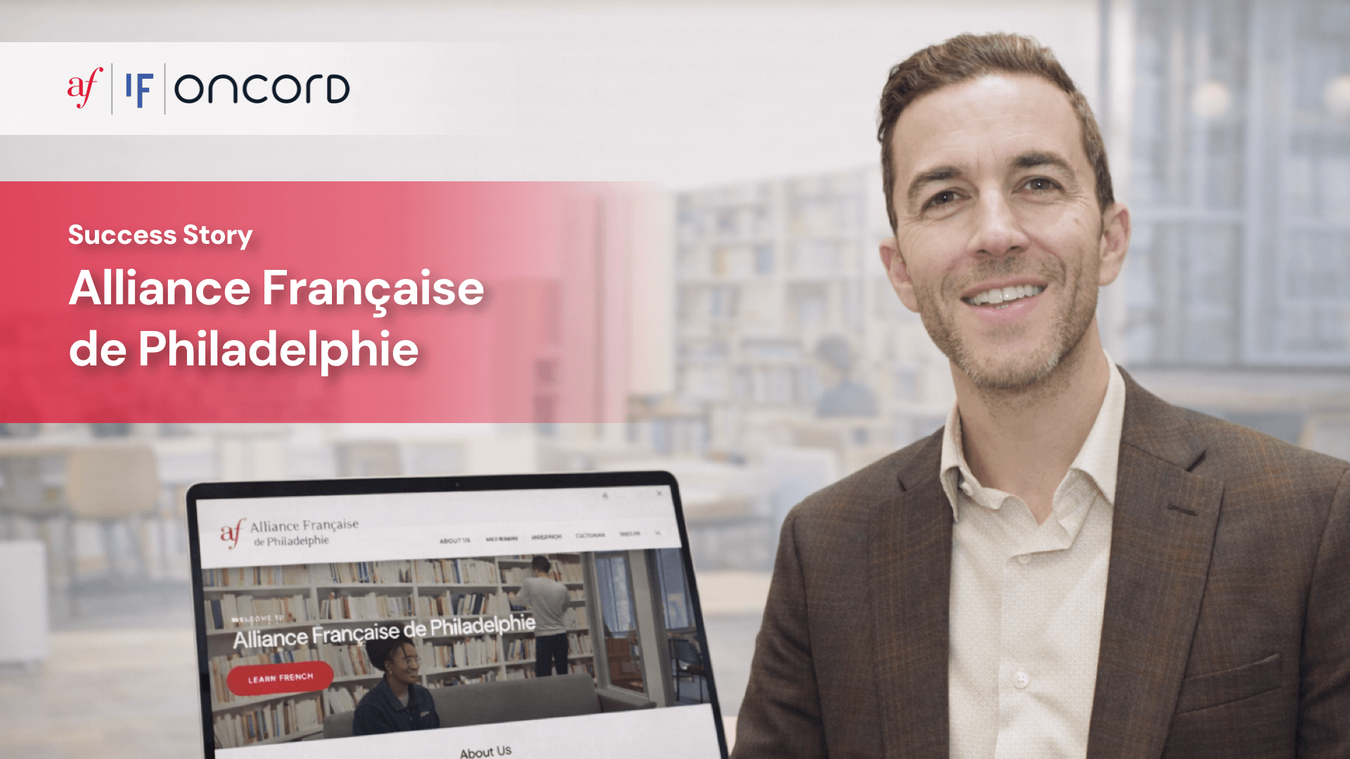 Oncord Success Story: Alliance Française de Philadelphie